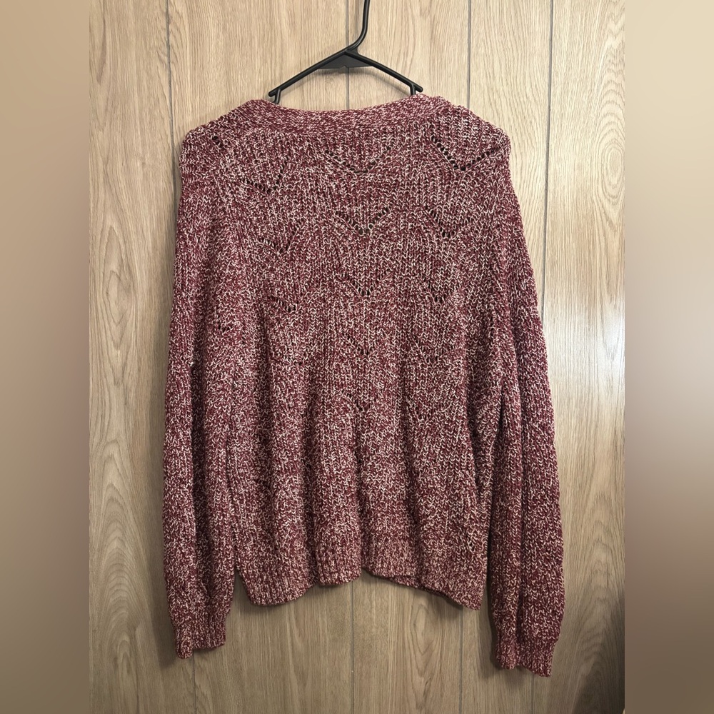 Old Navy Maroon Sweater - Picture 3 of 4